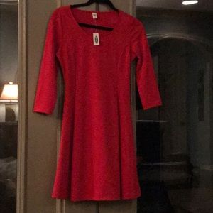 Red dress XS old navy